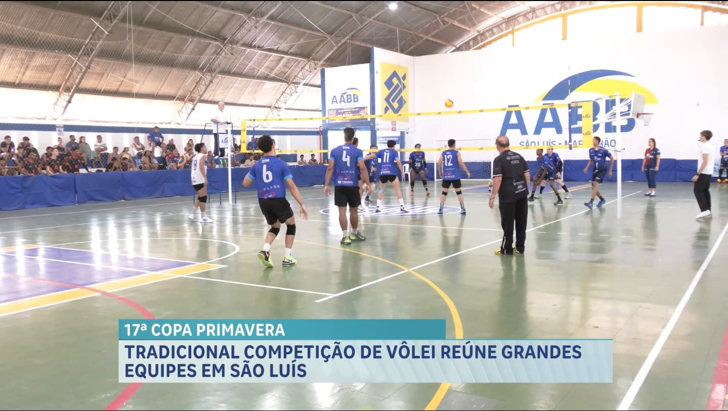 Esporte Cidade: São Luís sedia a 17ª edição da Copa Primavera de Voleibol