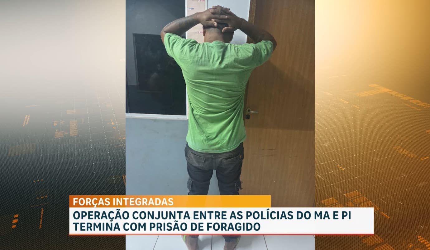 Foragido condenado a quase 10 anos de prisão é detido em Timon