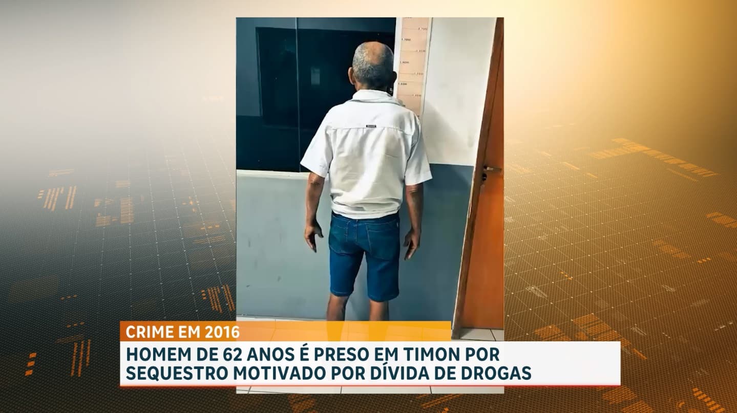 Homem é preso em Timon por crime de sequestro executado em 2016