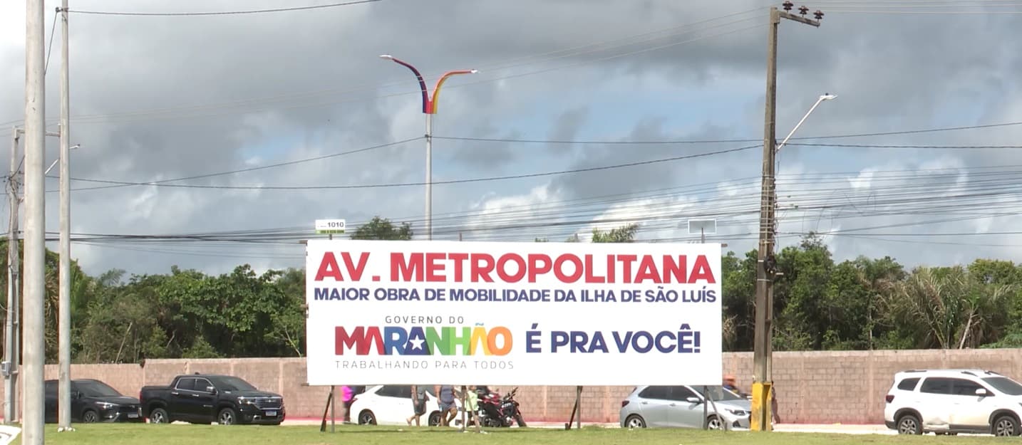 Governo do Maranhão entrega novo trecho da Avenida Metropolitana