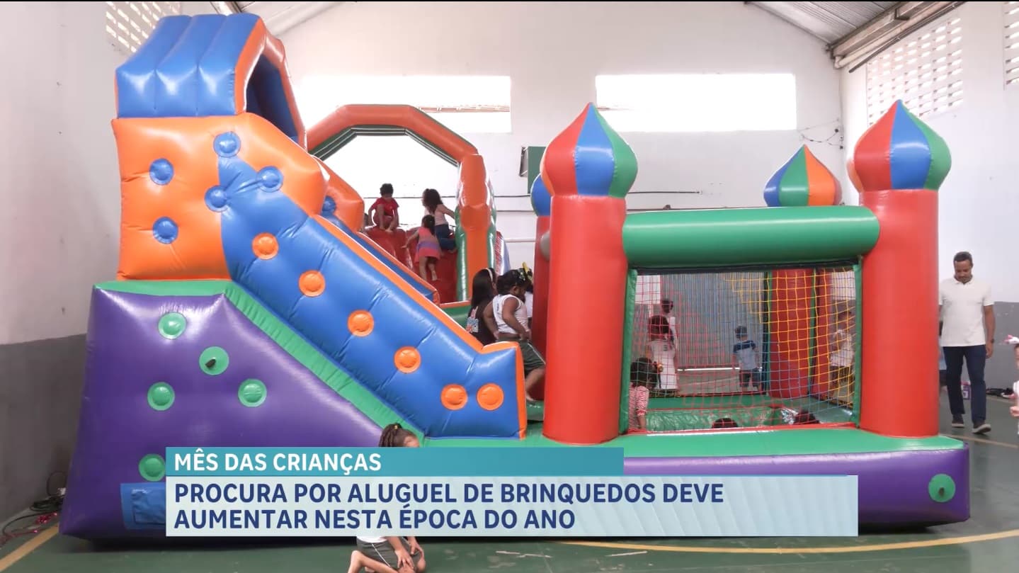 Dia das Crianças aumenta a demanda de aluguel de brinquedos e serviços voltados à diversão infantil