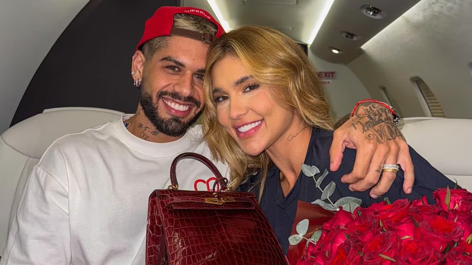 Zé Felipe liga para Virginia para criticar foto de perfil e interação entre ex-casal chama a atenção